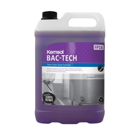 Kemsol Bac-Tech Twin Chain Sanitiser (Dg Class 8) 5L