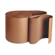 Single Faced Corrugated Roll, Kraft, 1200mm X 75m