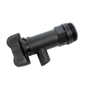 Drum Bung Tap, For 20L BSP 3/4 Inch Thread, Black