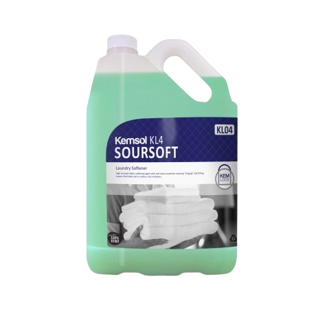 Kemsol Kl4 Soursoft Laundry Softener (Kemlock Closed Loop Dispensing System) 5L