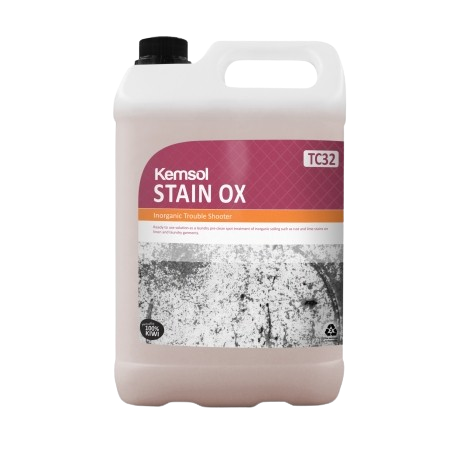 Kemsol Stain-Ox Inorganic Laundry Spotter/Trouble Shooter (Dg Class 8) 5L