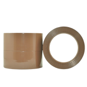 Premium Vinyl Rubber Packaging Tape, Tan, 48mm X 66m