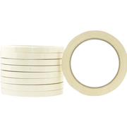 Neck Bag Tape, uPVC, White, 9mm X 66m