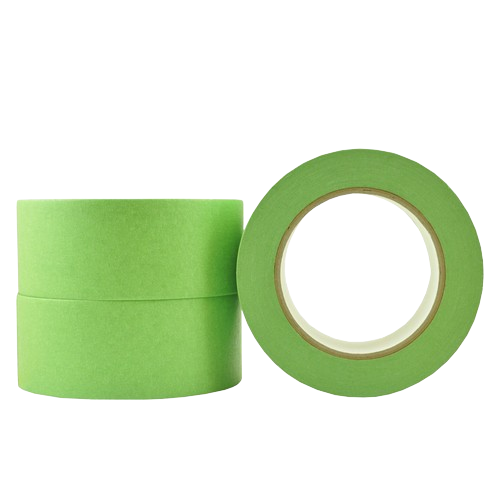 Professional Painters Crepe Rubber Masking Tape, Green, 18mm X 50m