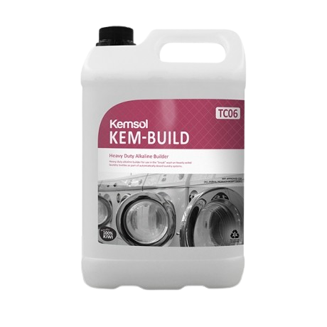Kemsol Kem-Build Concentrate On-Site Laundry Builder (Dg Class 8) 5L