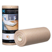 M Brand Antibacterial Leaf Wipes Brown, 300mm x 500mm, 90 Sheets, 60gsm (4) Regular Duty