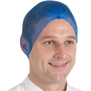 Hair Tite Hair Net, Blue (100)