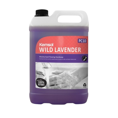 Kemsol Wild Lavender Moisturised Flowing Hand Soap 5L