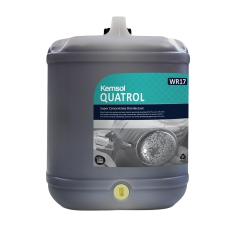 Kemsol Quatrol Ultra Concentrate Disinfectant/Sanitiser (Dg Class 8) 20L