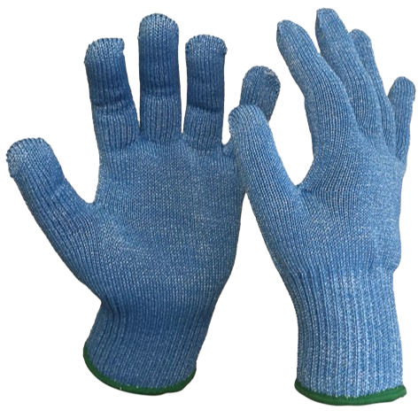 Food Grade Cut 5 Glove, Blue , Small
