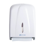 Hand Towel Trim Dispenser 35cm x 26cm x 7cm White