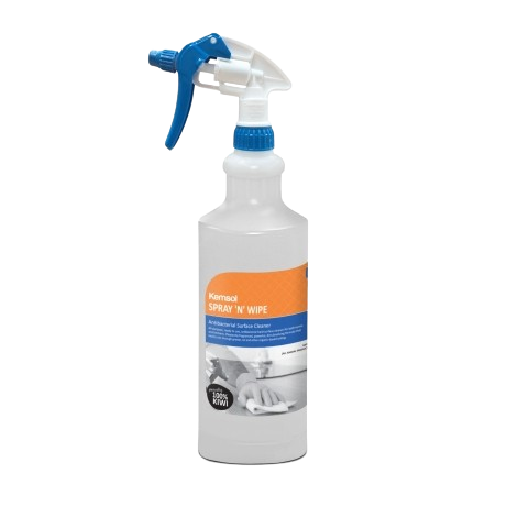 Spray n Wipe Label