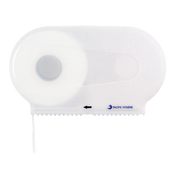 Toilet Paper Dispenser Double Jumbo 27cm x 48cm x 13.2cm White