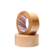 Rubber Adhesive Vinyl Packaging Tape, Clear, 48mm x 100m