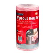 Wiping Cloths 30cm x 45cm x 65m POR Sorb-X Wipeout Regular Red