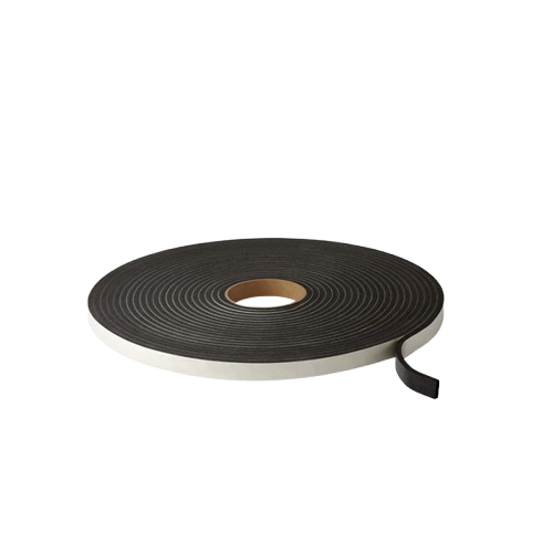 7812 BLACK MEDIUM PVC Foam 12mm TH x 15mm x 7.6M
