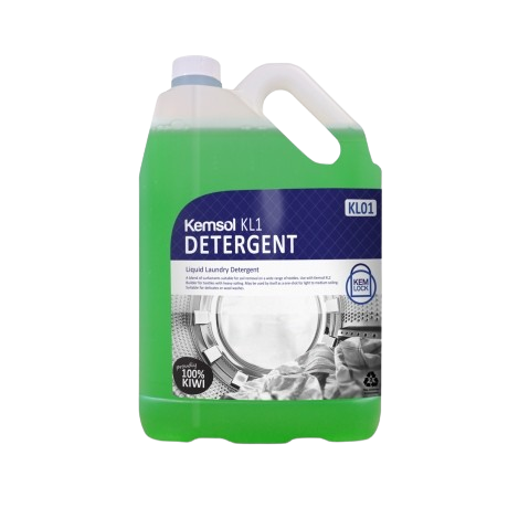 Kemsol Kl1 Detergent Liquid Laundry Detergent (Kemlock Closed Loop Dispensing System) 5L