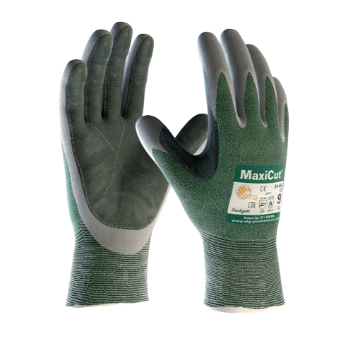 Large Maxicut 3 Leather Palm Open Back Glove