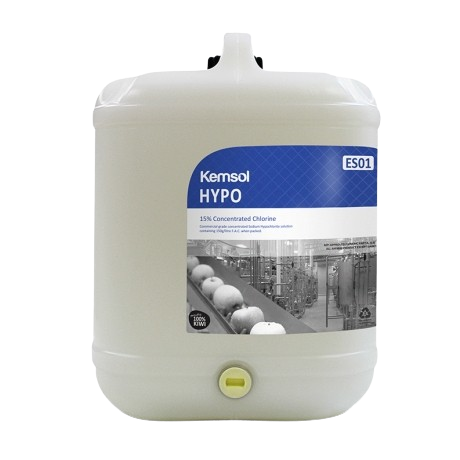 Kemsol Hypo 15% Hypochlorite Solution (Dg Class 8) 20L