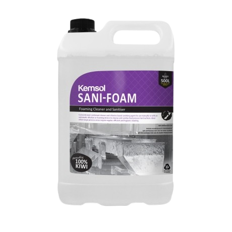 Sani Foam Foaming Sanitiser / Cleaner, 5L