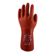 Showa 620 PVC Chemical Glove Orange Glove Medium