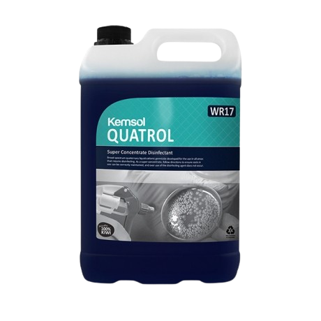 Kemsol Quatrol Ultra Concentrate Disinfectant/Sanitiser (Dg Class 8) 5L