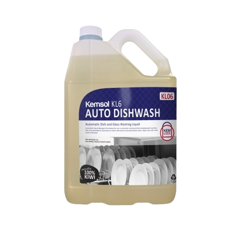 Kemsol Kl6 Auto Dishwash Automatic Dishwash Detergent (Kemlock Closed Loop Dispensing System) (Dg Class 8) 5L