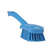 Short-Handled Brush, Blue, 85mm X 270mm X 70mm, , Stiff Bristles