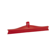 Floor Squeegee Ultra Hygiene 400mm Single Rubber Blade Head Only Red