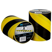 Yellow/Black PVC Floor Marking Tape, 48mm X 33m 150mu