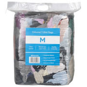 Assorted Coloured Rags, 10KG