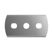 Heavy Duty Sterling Technical Blade, 0.4mm, 3 Hole, Rounded Ends (10)