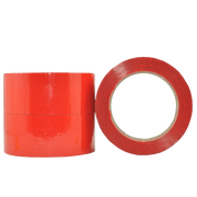 BOPP Acrylic Hand Tape, Red , 48mm x 100m