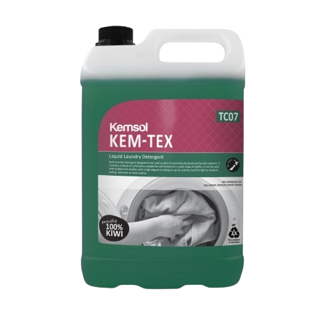 Kemsol Kem-Tex Concentrate On-Site Laundry Detergent 5L