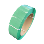 Embossed PET Strap, Green, 16mm X 0.88mm X 1100m
