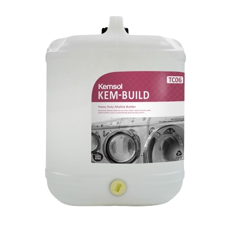 Kemsol Kem-Build Concentrate On-Site Laundry Builder (Dg Class 8) 20L