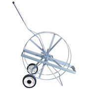 PP Strap Dispenser on Wheels, PB1, Silver