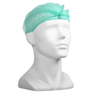 Hair Net, Green, 530mm Wide, 12gsm (1000)