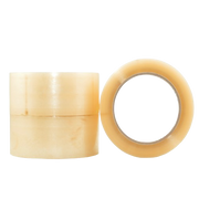 Premium Vinyl Rubber Packaging Tape, Clear, 48mm x 100m