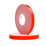 UHB Double Sided Tape, White, 1mm x 50mm x 33m