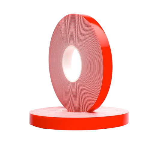 UHB Double Sided Tape, White, 1mm x 50mm x 33m