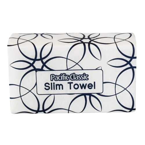 Slim Classic Paper Towel, White, 23cm X 21cm