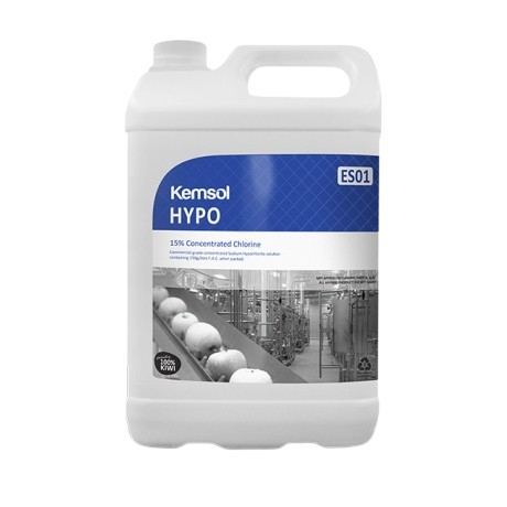 Kemsol Hypo 15% Hypochlorite Solution (Dg Class 8) 5L