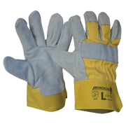 Leather Work Gloves Large