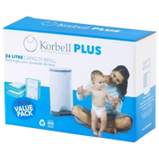Refill Pack for Korbell Plus 26l Nappy Bin (3)