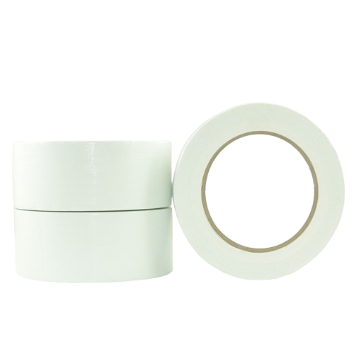 80 Mesh Rayon Rubber Cloth Tape, White, 24mm X 30m