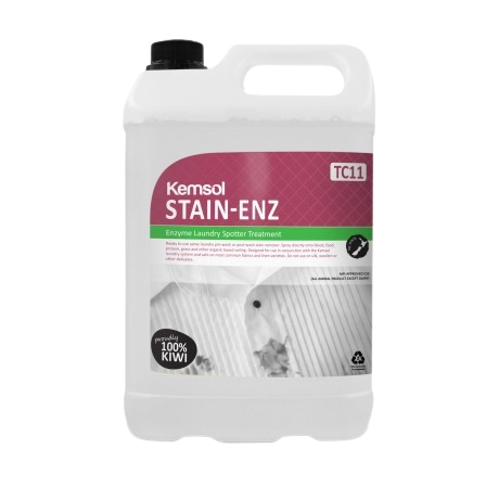 Kemsol Stain-Enz Enzyme Laundry Spotter Treatment (Dg Class 3) 5L
