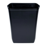 Waste Paper Bin Base, Black, 550mm X 320mm X 230mm, 23L