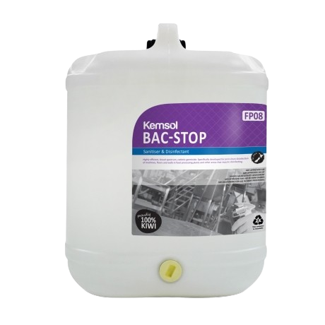 Kemsol Bac-Stop Quat-Based Sanitiser Concentrate (Dg Class 8) 20L