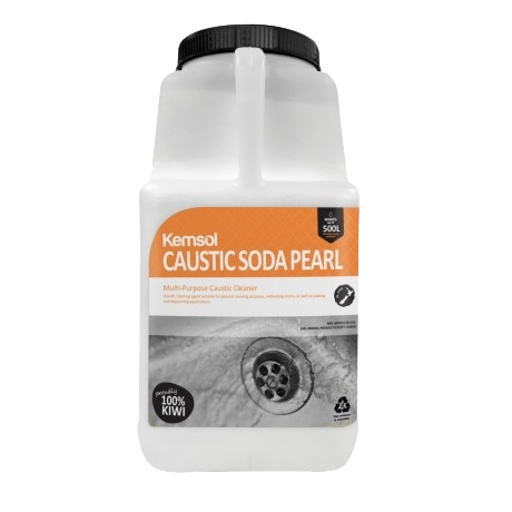 Kemsol Caustic Soda Caustic Soda Pearl (Dg Class 8) New 5L